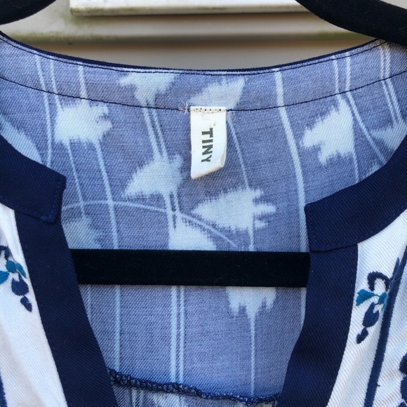 Anthropologie Tiny Semele Shirtdress Embroidered - Picture 7 of 8